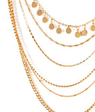 Layer On The Glam Necklace for 2022 festival outfits, festival dress, outfits for raves, concert outfits, and/or club outfits