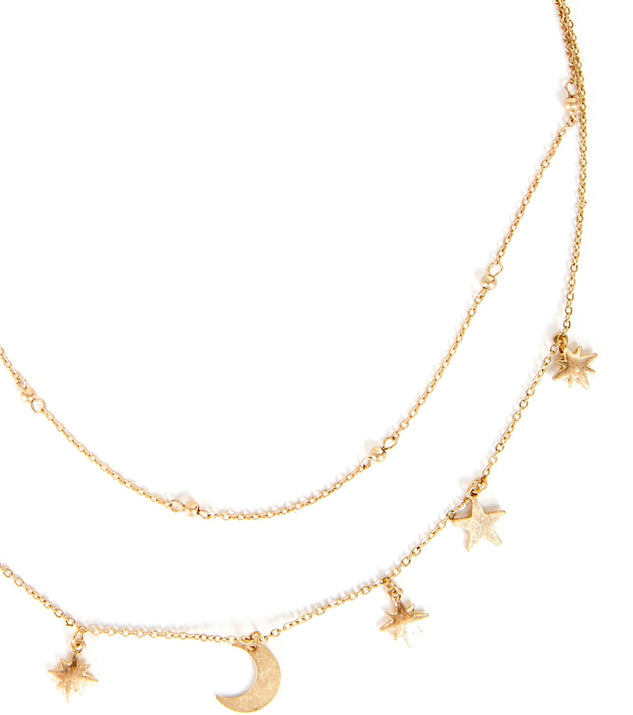 ミュージシャン Star Necklace Gold Chunky Star Necklace - Gold – Work Piece