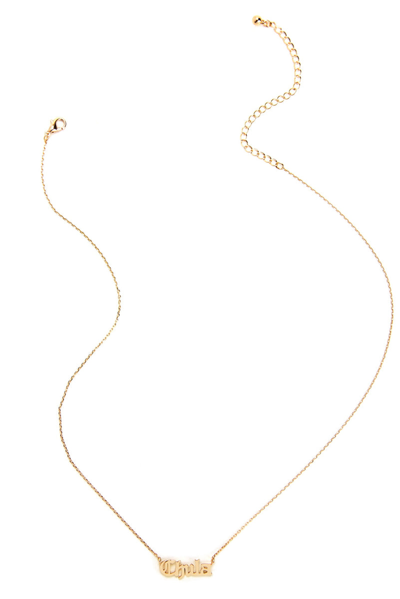 Chula Script Chula Script Chain Necklace & Windsor