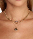 2 Row Sea Shell Necklace for 2022 festival outfits, festival dress, outfits for raves, concert outfits, and/or club outfits