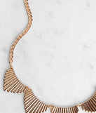 Bringing The Luxe Necklace is a trendy pick to create 2023 festival outfits, festival dresses, outfits for concerts or raves, and complete your best party outfits!