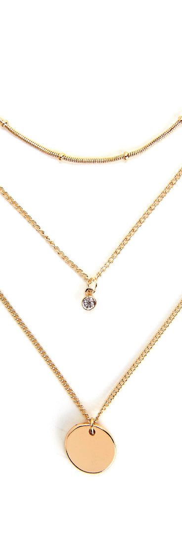 Set Of Three Charm Chains