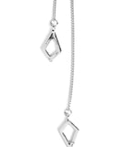 3 Row Dainty Lariat Charm Necklace for 2022 festival outfits, festival dress, outfits for raves, concert outfits, and/or club outfits