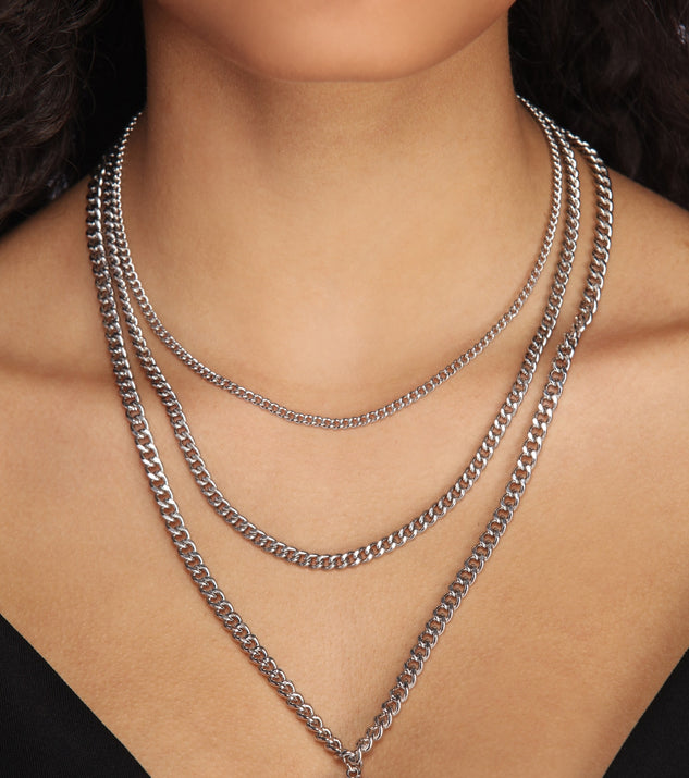 The Eye Layered Necklace for 2022 festival outfits, festival dress, outfits for raves, concert outfits, and/or club outfits