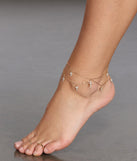 Don't Cross Me Anklet Set