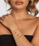 Sweet And Simple Dainty Bracelet Set