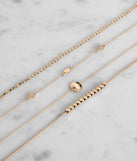 Sweet And Simple Dainty Bracelet Set