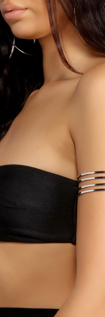 The Perfect Touch Silver Cuff Bracelet is a trendy pick to create 2023 festival outfits, festival dresses, outfits for concerts or raves, and complete your best party outfits!