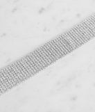 Too Glam Statement Rhinestone Anklet
