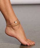 Step Up Your Style Anklet Set is a trendy pick to create 2023 festival outfits, festival dresses, outfits for concerts or raves, and complete your best party outfits!