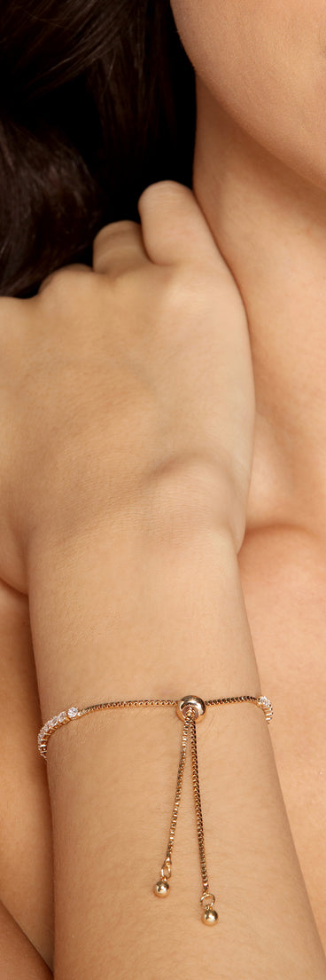 Dainty Details Cubic Zirconia Bracelet