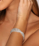 With Glam Girl Cubic Zirconia Bracelet as your homecoming jewelry or accessories, your 2023 Homecoming dress look will be fire!
