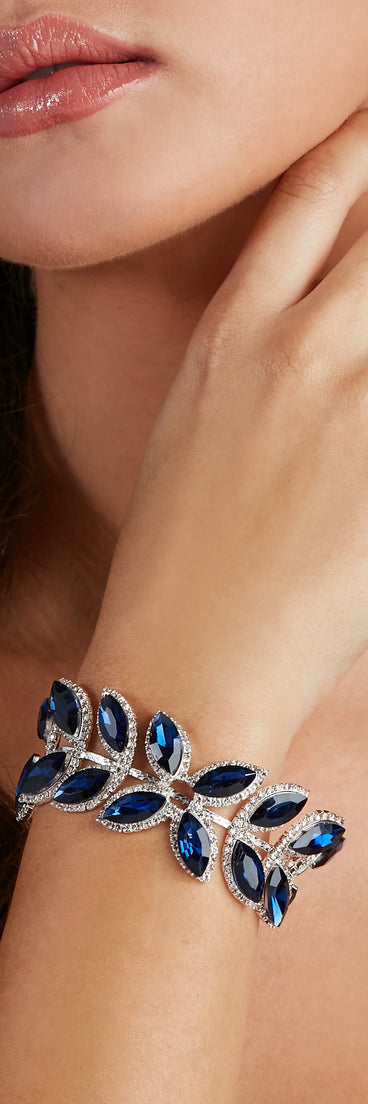 Sophisticated Chic Marquise Stone Bracelet