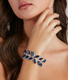 Sophisticated Chic Marquise Stone Bracelet