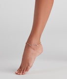 Wing It Butterfly Charm Anklet is a trendy pick to create 2023 festival outfits, festival dresses, outfits for concerts or raves, and complete your best party outfits!