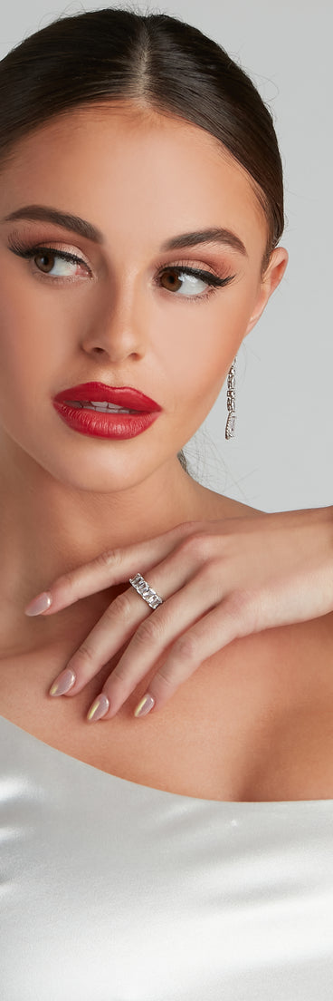 Spotlight On Luxe CZ Cuff Bracelet