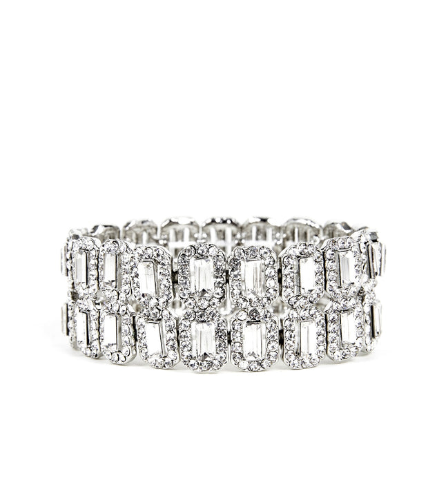 Noble Elegance Rhinestone Bracelet