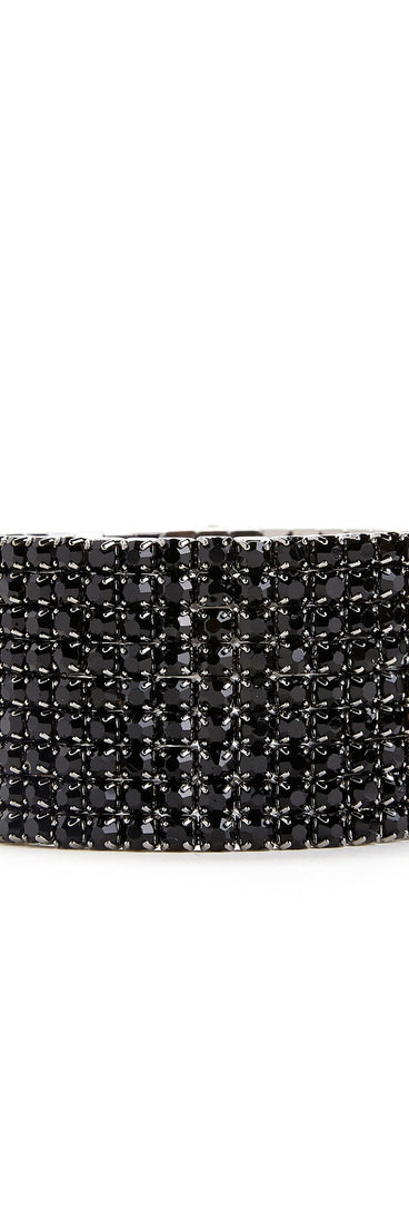 Sparkly Glam Rhinestone Bracelet