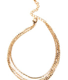 Dainty 3 Row Chain Anklet