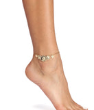 Dainty Coin Anklet