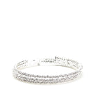 Rhinestone Memory Wire Bracelet