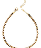 Basic Chain Link Anklet is a trendy pick to create 2023 festival outfits, festival dresses, outfits for concerts or raves, and complete your best party outfits!