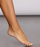 Shining Star Charm Anklet