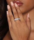 Never Too Much Ring is the perfect Homecoming look pick with on-trend details to make the 2023 HOCO dance your most memorable event yet!