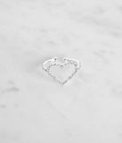 Love Me Rhinestone Ring