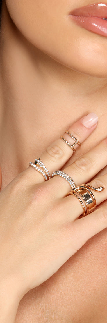Bring The Glam Six-Pack Ring Set