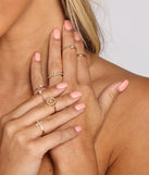 Simple And Stunning Dainty Ring Set