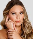 Vintage Glamour Multi Ring Pack is a trendy pick to create 2023 festival outfits, festival dresses, outfits for concerts or raves, and complete your best party outfits!