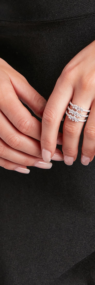 So Luxe Cubic Zirconia Statement Ring