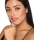Rhinestone Statement Ring