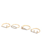 Love Rhinestone Ring Pack