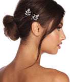 Dainty Metal Leaf Hair Pins