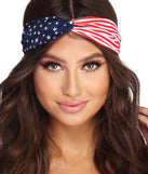 Twist Front Americana Headband