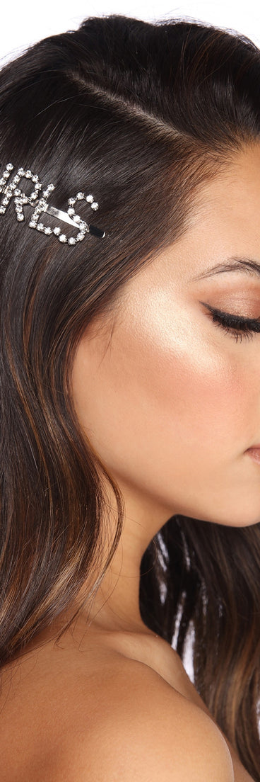 Girls Rhinestone Hair Pin