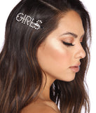 Girls Rhinestone Hair Pin