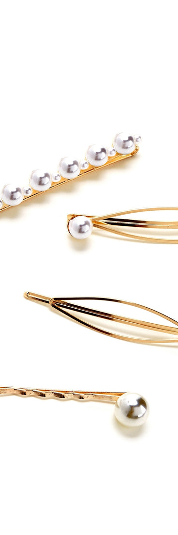 Chic In Pearls Bobby Pin Set