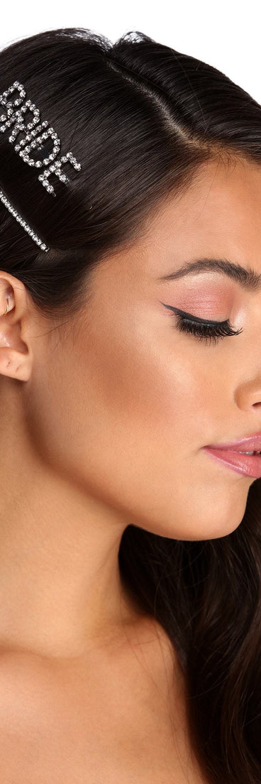 Rhinestone Bride Hair Pins