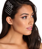 Rhinestone Bride Hair Pins