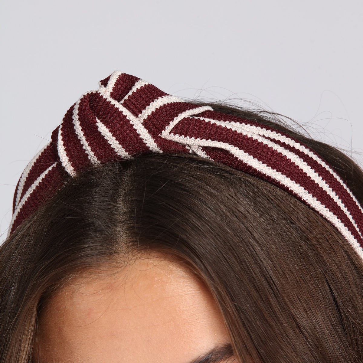 Striped & Knotted Headband