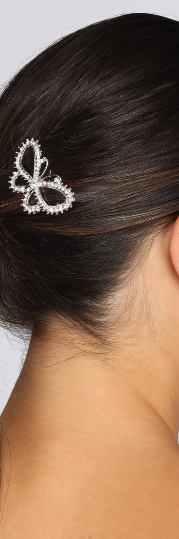 Mimi Butterfly Hair Barrette