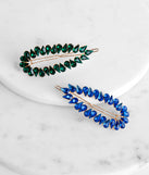 Teardrop Gemstone Barrettes Pack is a trendy pick to create 2023 festival outfits, festival dresses, outfits for concerts or raves, and complete your best party outfits!