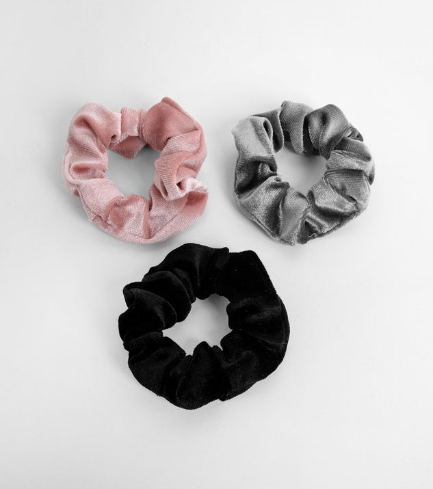Velvet Scrunchie Pack