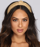 Summer Straw Knot Headband is a trendy pick to create 2023 festival outfits, festival dresses, outfits for concerts or raves, and complete your best party outfits!