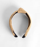 Summer Straw Knot Headband is a trendy pick to create 2023 festival outfits, festival dresses, outfits for concerts or raves, and complete your best party outfits!