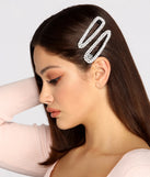 Pearl + Rhinestone Hair Clip Set