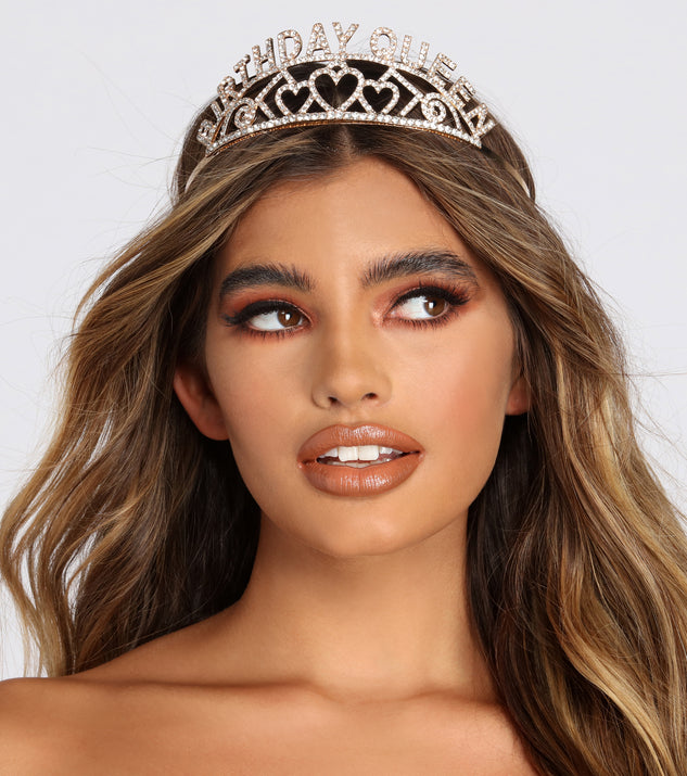 Birthday Queen Rhinestone Tiara